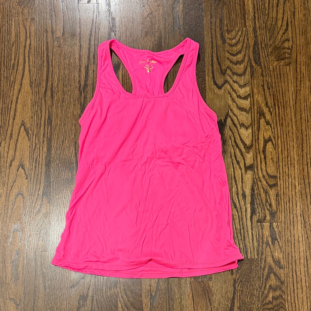 Lilly Pulitzer Vibrant Pink Tank Top